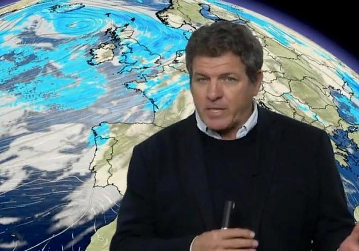 El meteorólogo Mario Picazo