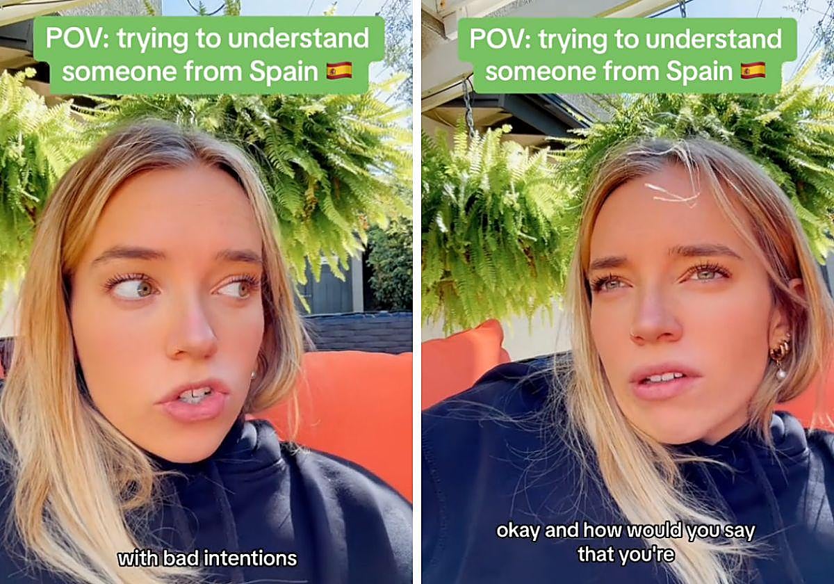 Imágenes del TikTok de Maddie