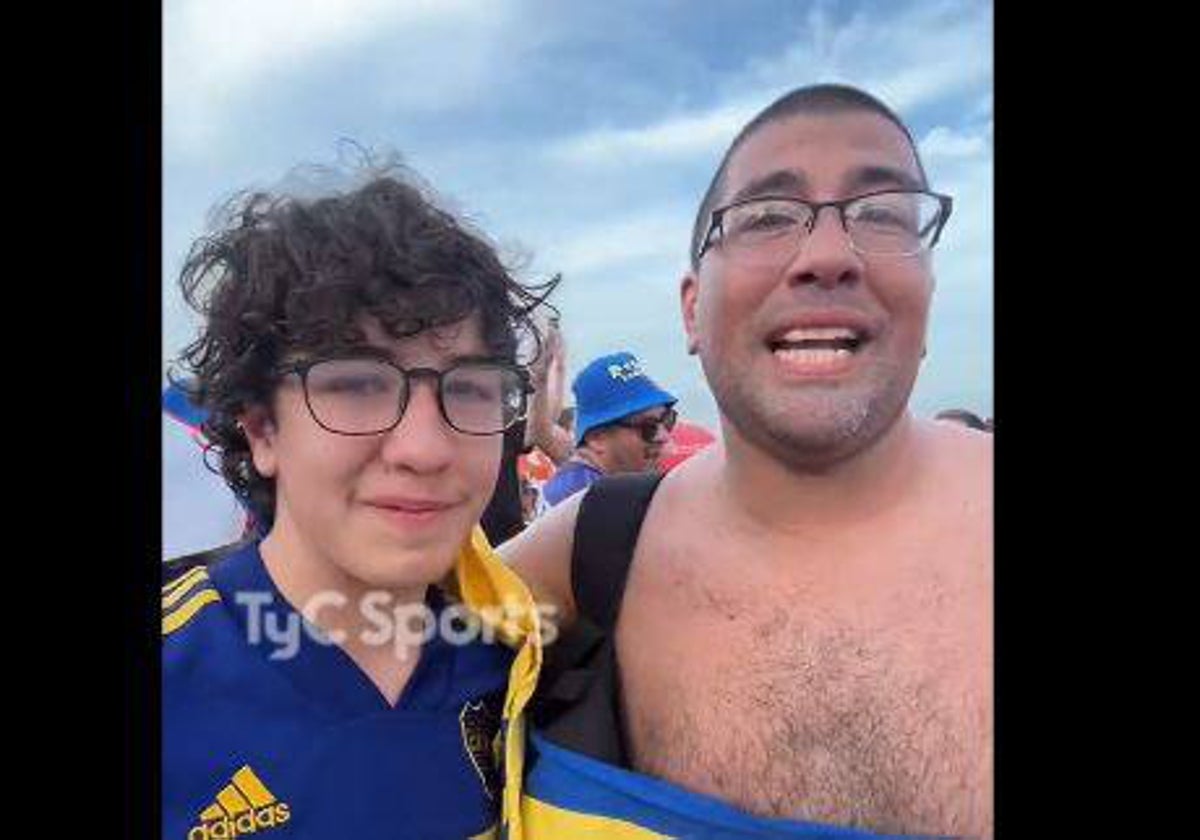 Pedro y Jesús, juntos y emocionados por poder estar en la final de la Copa