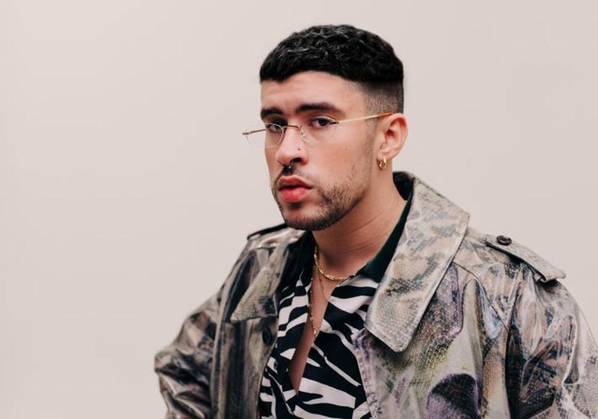 El cantante puertoriqueño, Bad Bunny