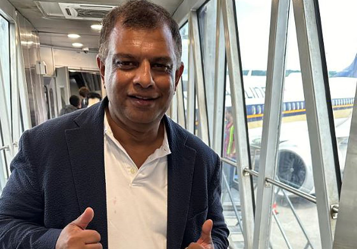 Fernandes, en la controvertida imagen que publicó en su Instagram