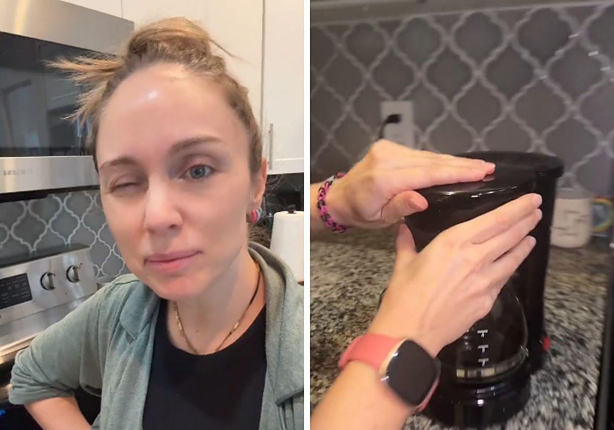 La usuaria de TikTok @nurycalvosn en su vídeo