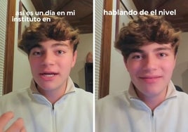 Un español en Estados Unidos cuenta cómo es su día a día en un instituto de este país: «Es supercurioso»