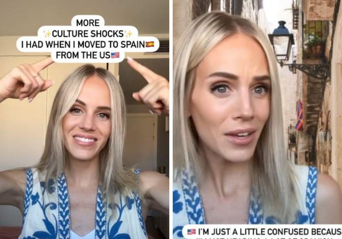 La 'tiktoker' Morgan in Spain