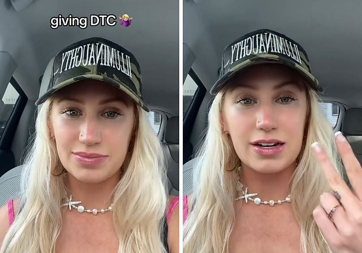 Fiona, durante su vídeo con sus consejos