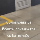 Un español en Colombia muestra una curiosidad de los parkings de este país no habitual en el nuestro: «Es súper chulo»