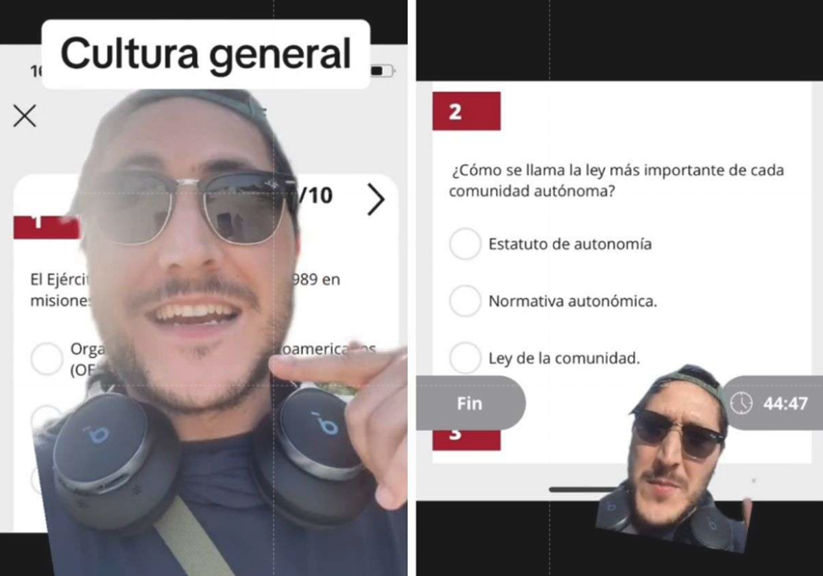 Se queda desconcertado por las preguntas a resolver para conseguir la nacionalidad española