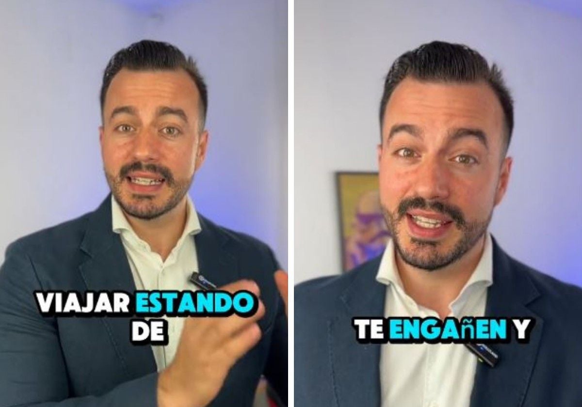 El experto, durante su vídeo en el que desmiente un bulo laboral muy popular