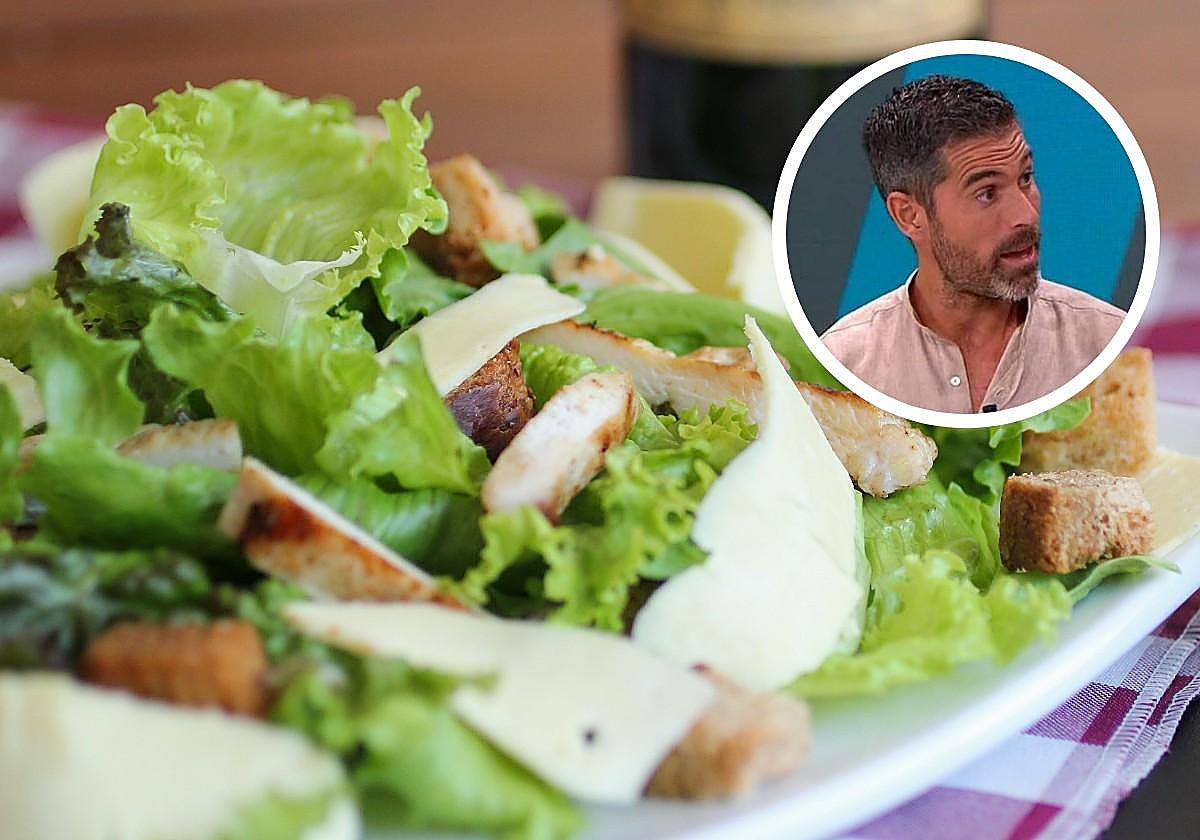 El nutricionista Pablo Ojeda advierte a aquellos que consumen ensalada César en su dieta