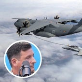 ¿Cuánto se tarda en cruzar España de punta a punta con un avión F-18?