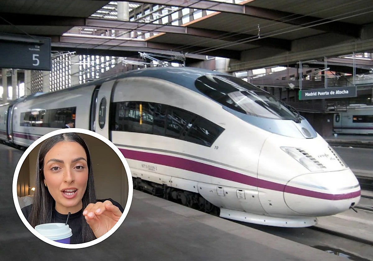 Una gallega denuncia un detalle de los trenes en su comunidad