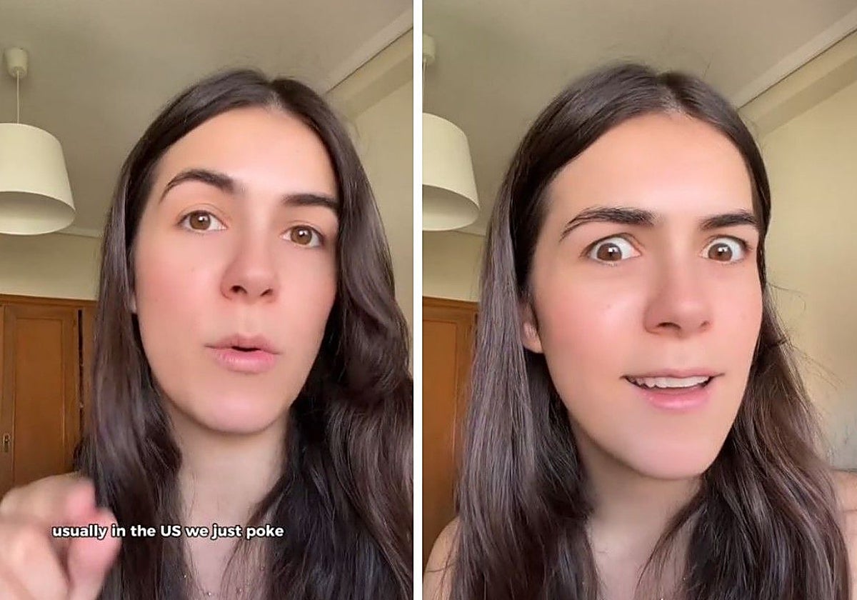 Betty, durante su vídeo