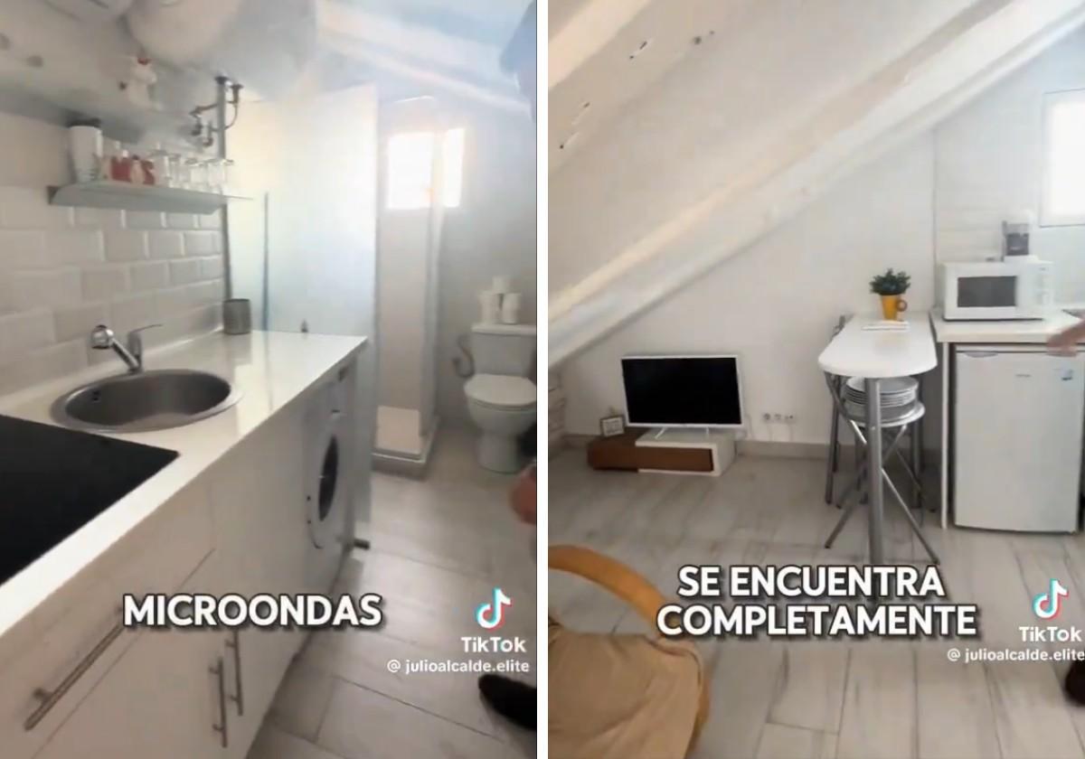 El ático de 27 metros cuadrados que se vende por 200.000 euros en Madrid, reflejo del problema de la vivienda en España