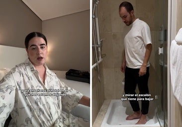 Una española paga 724 euros por una habitación accesible en un hotel y lamenta su estado: «No me voy a poder bañar»