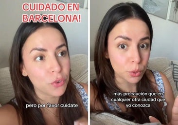 Una americana alerta a los turistas sobre la peligrosidad de Barcelona tras presenciar un robo: «Tengan mucho cuidado»