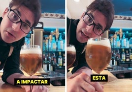 Un hostelero advierte de los peligros para la salud de tomar la cerveza de esta manera: «Jamás te bebas...»