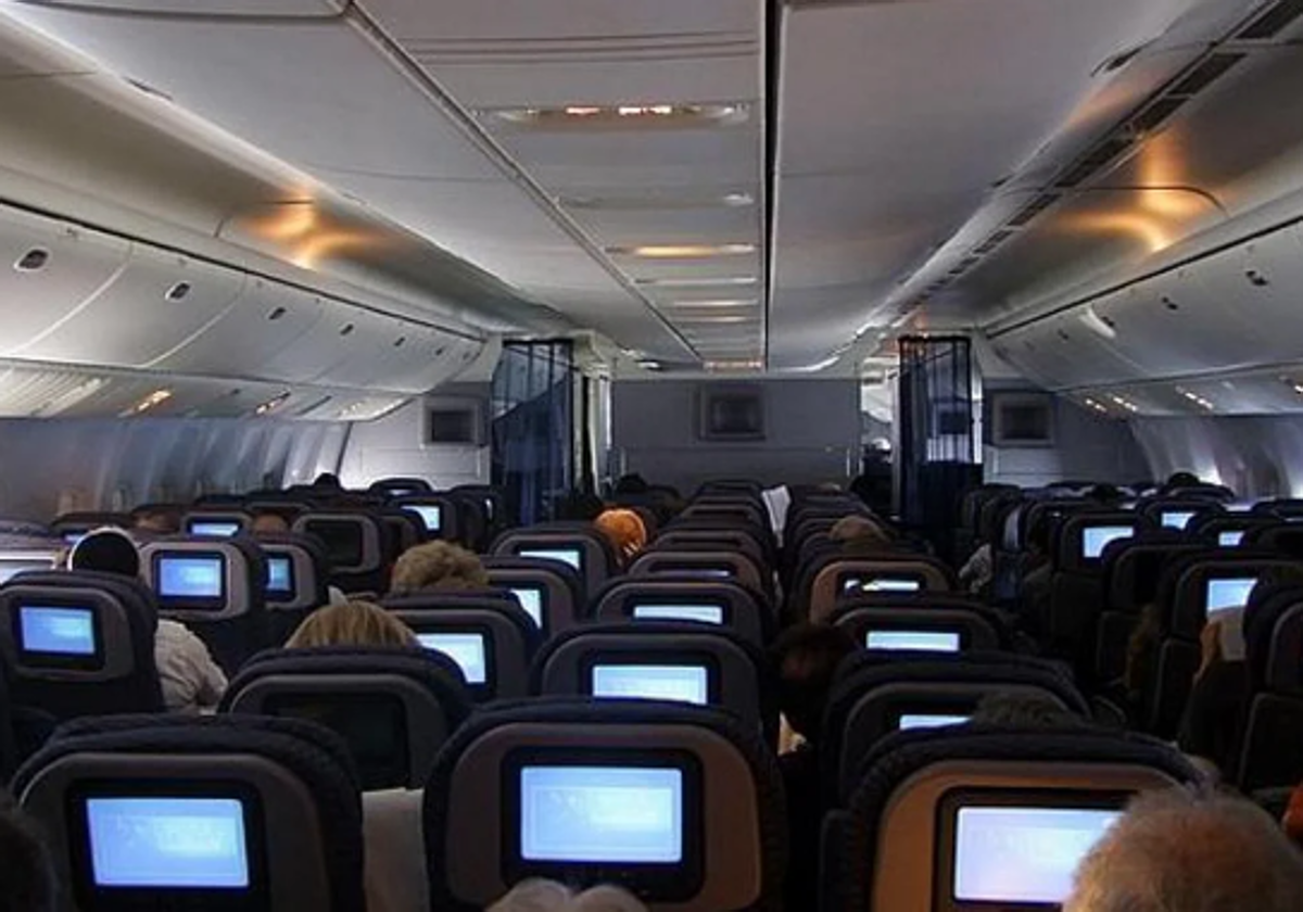 Tiene miedo a volar y esta es la manera en la que consigue montarse en un avión
