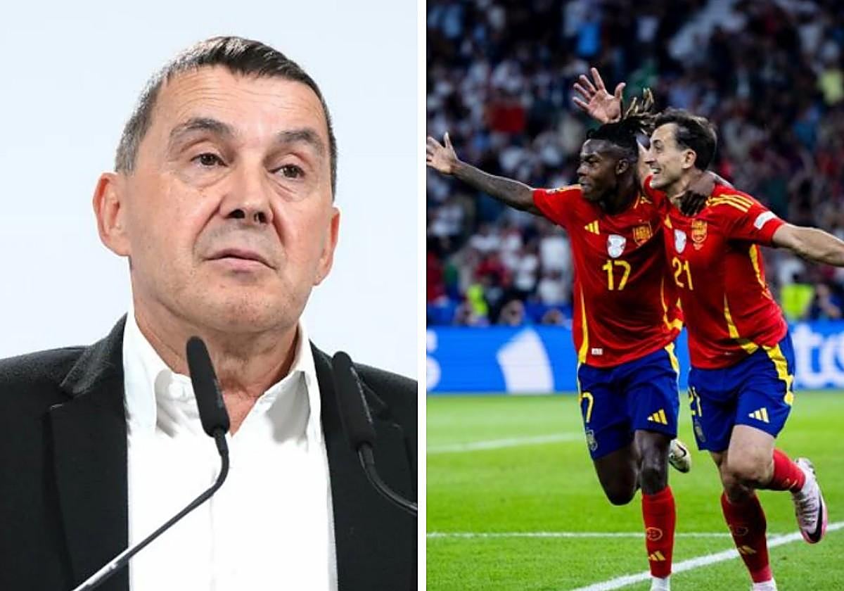 Las palabras de Otegi ante la victoria de España en la Eurocopa: «No es mi selección, no es mi rey»