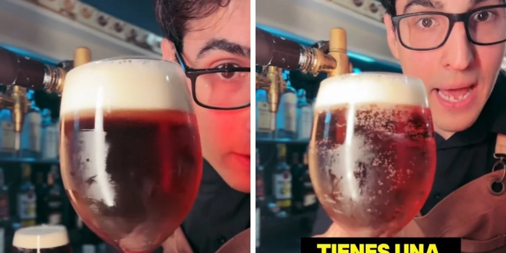 Un hostelero lanza un aviso: no te bebas la cerveza de un bar si observas esto cuando te la sirven