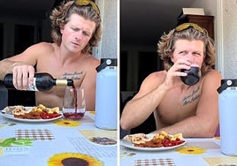 Un norteamericano que vive en España prueba por primera vez el calimocho y opina con sinceridad: «No me lo puedo creer»