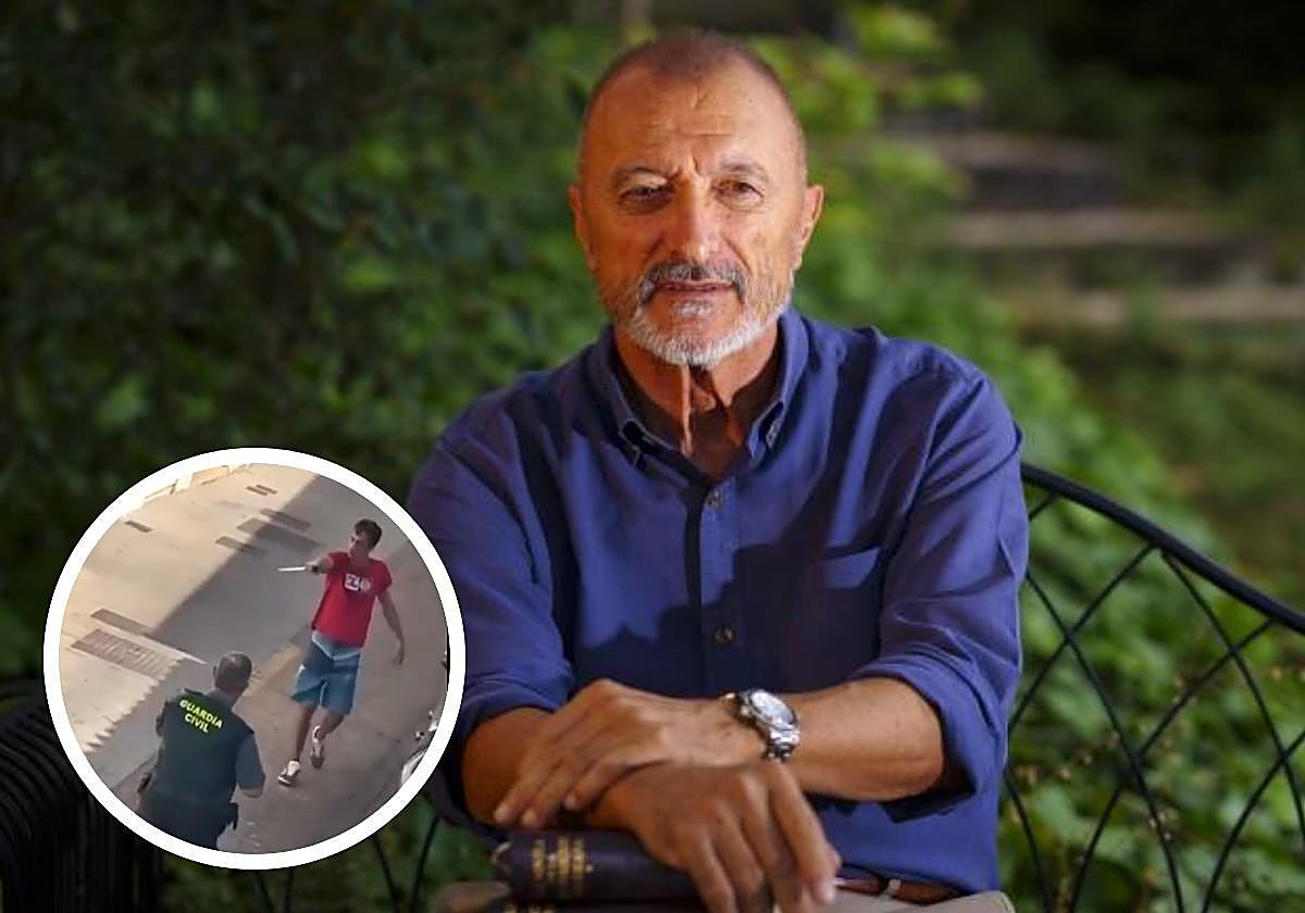 Arturo Pérez-Reverte sobre la actuación de la Guardia Civil con el joven que les apuntó con un cuchillo: «Indefensos como parvulitos»