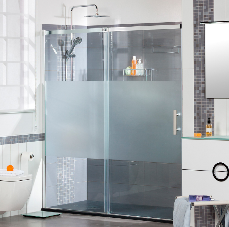 Ducha con puertas