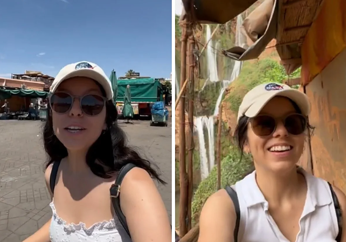 Una joven solventa las dudas sobre viajar a Marruecos