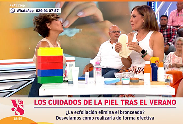 Boticaria García desaconseja los guantes de crin para los tratamientos exfoliantes