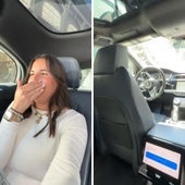 Una española en Estados Unidos se monta por primera vez en un coche sin conductor y este es su veredicto: «Me parece más...»