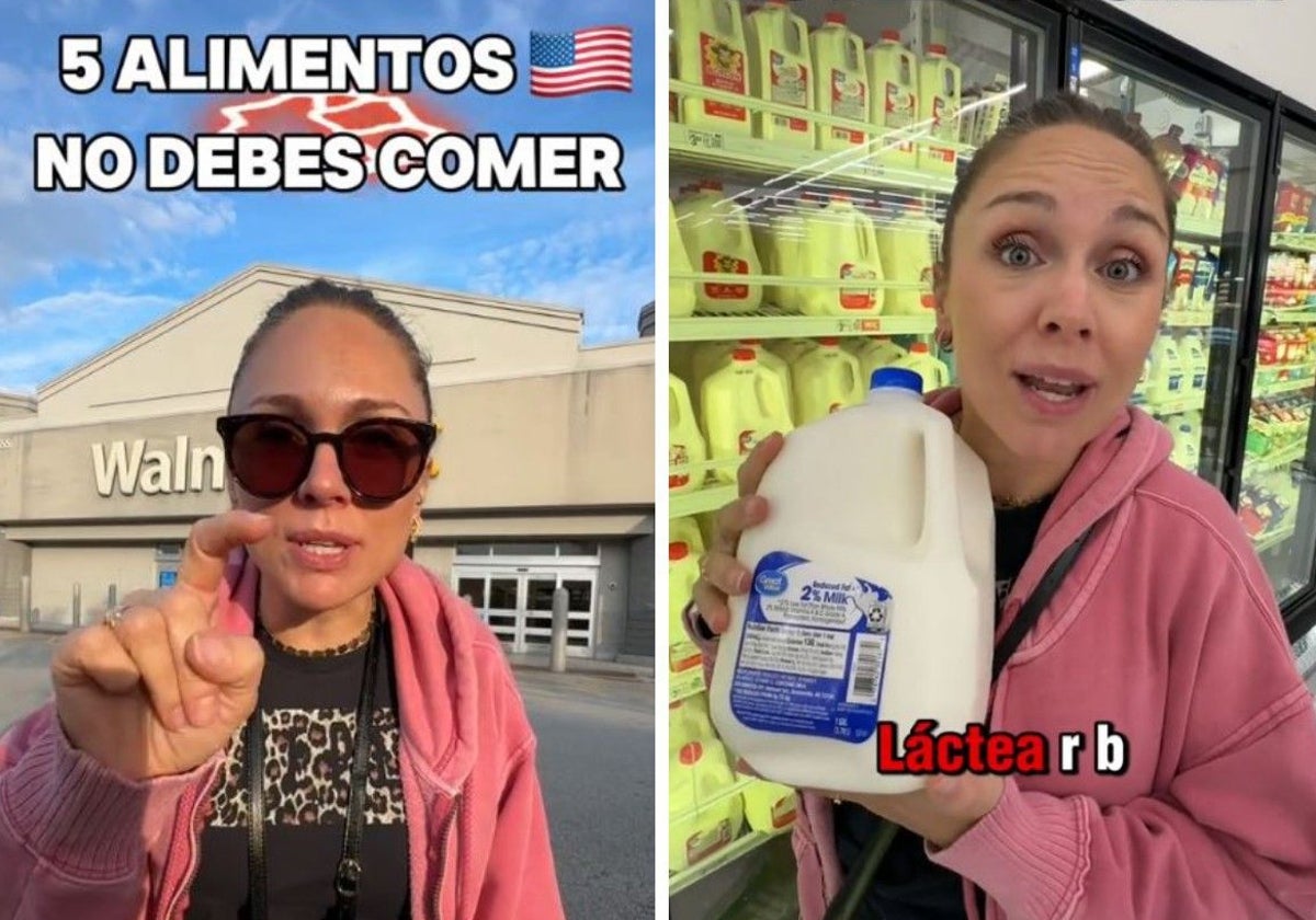 Nury, mostrando los productos que nunca compraría