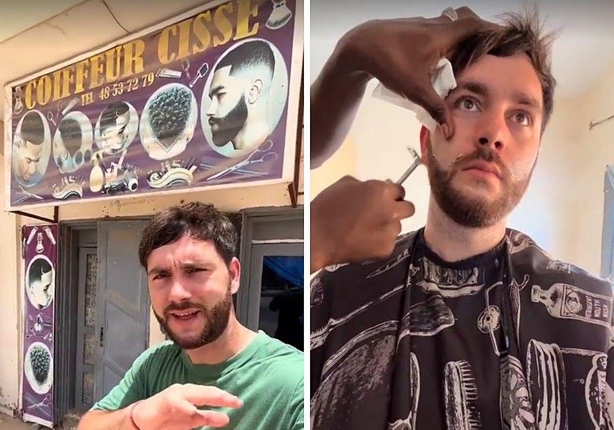 Un español que vive en Mauritania va a una peluquería de este país y relata sin filtros su experiencia: «Voy a desinfectarme»