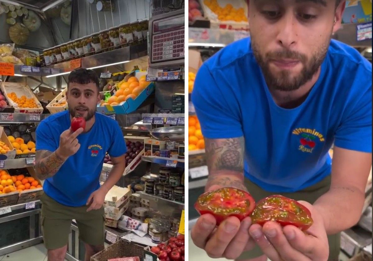 Un frutero explica qué tipo de tomate tenemos que comprar para preparar gazpacho: «Evitamos rebajarlo con agua»