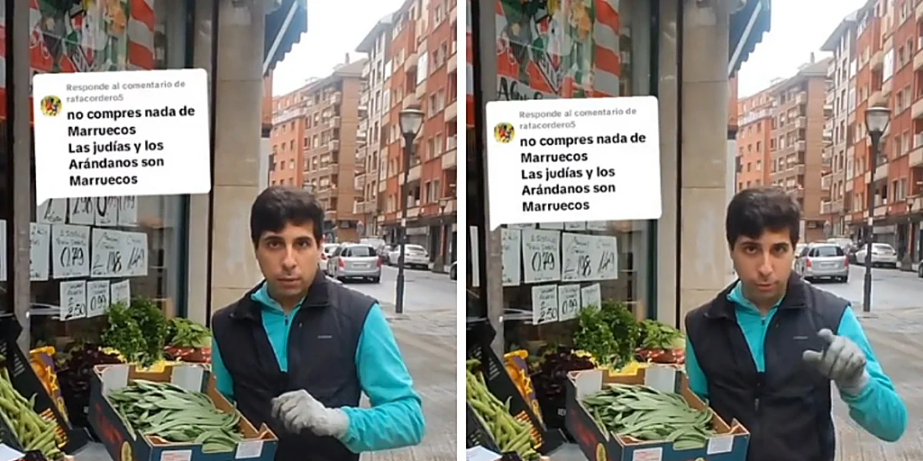 Un frutero explica por qué vende en su tienda más productos de Marruecos que de España: «Nos debemos a nuestros clientes»