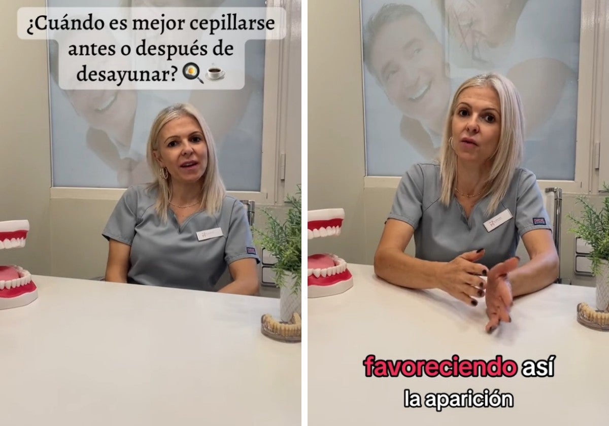 Una odontóloga aclara si los dientes hay que lavarlos antes o después de desayunar: «Eso va a hacer...»