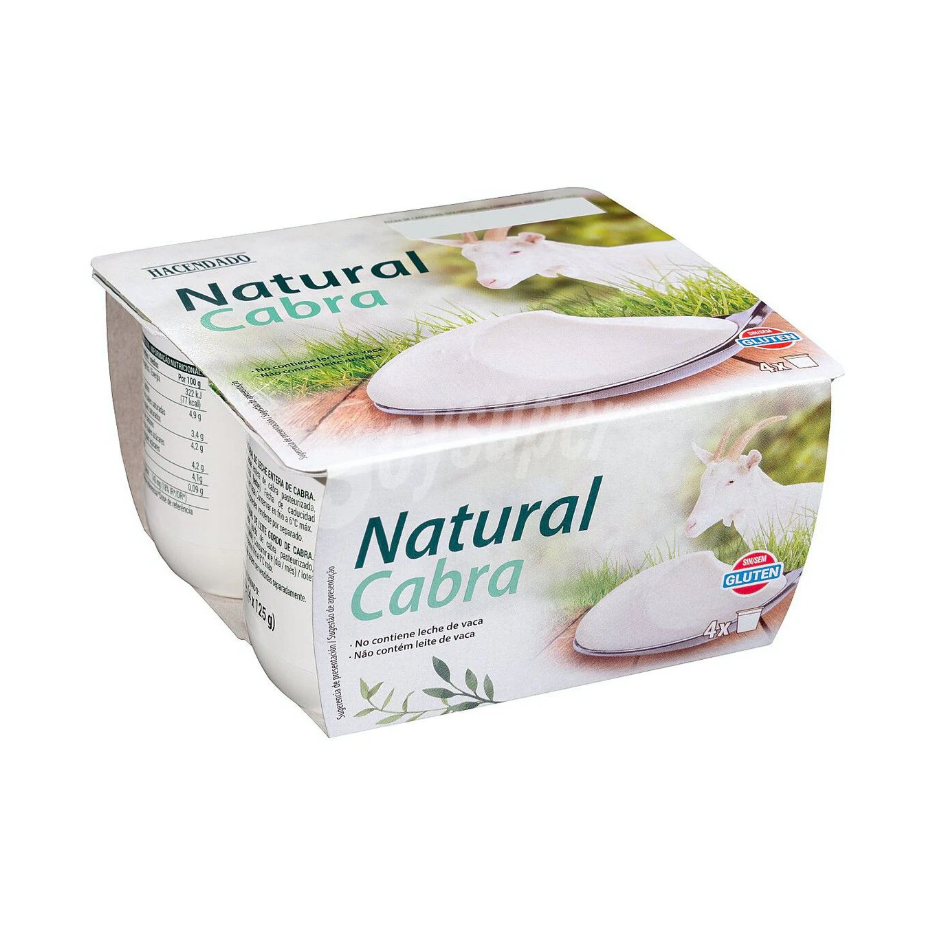 Yogur natural cabra