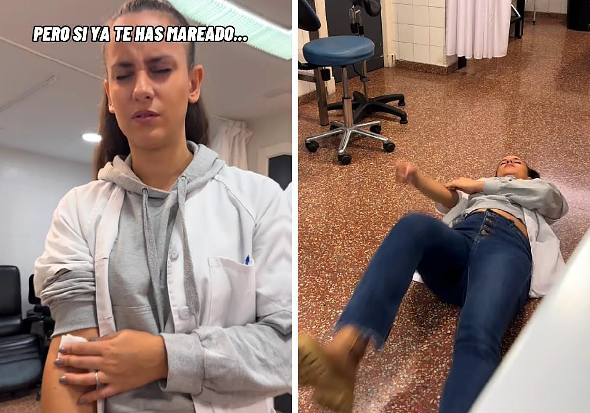 Una enfermera explica qué hacer para evitar marearse en un análisis de sangre: «El cerebro se va a distraer»