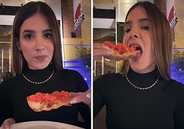 Una venezolana que vive en España prueba por primera vez el pan con tomate y da su veredicto: «Se desviven por esto»