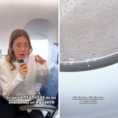 Una exazafata explica por qué existe este agujero en las ventanas de los aviones: «Sirve para...»