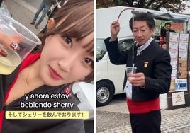 Una japonesa enseña cómo son las fiestas españolas en su país: «Voy a emborracharme hoy»