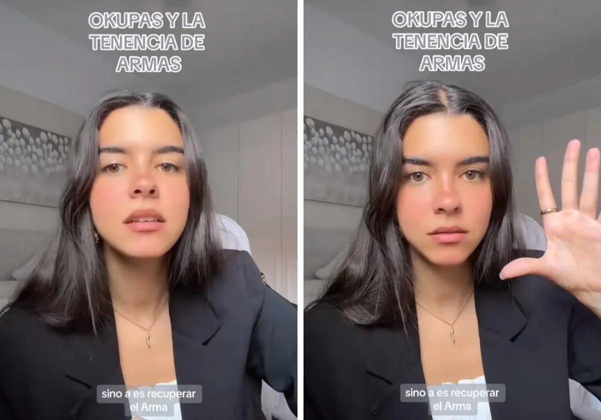 Una estudiante de derecho explica cómo actuar si okupan tu casa y tienes armas: «Es una posibilidad»