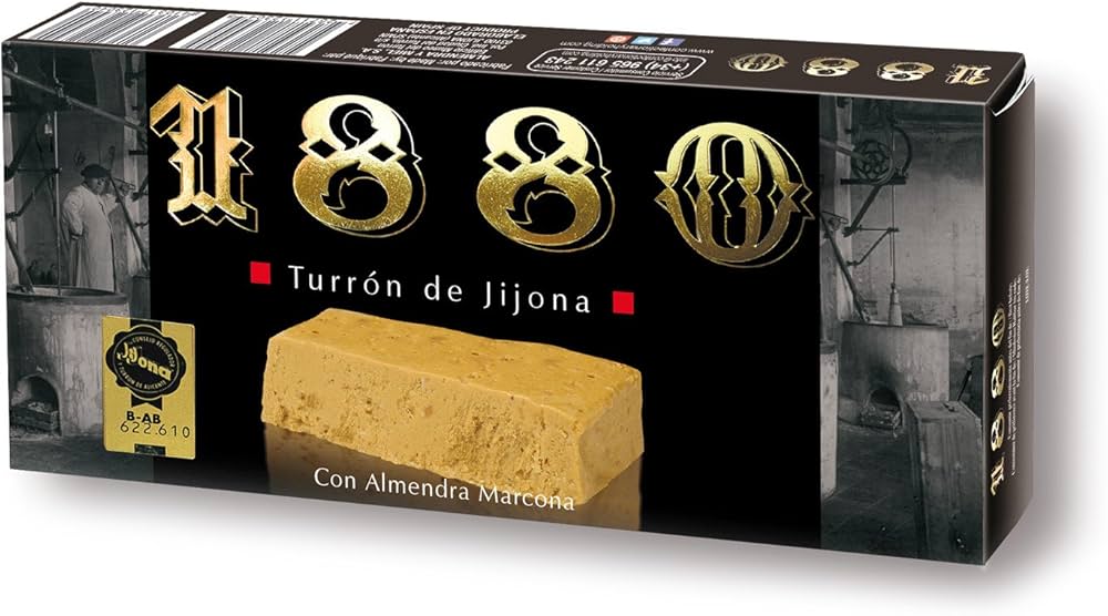 Jijona nougat from 1880