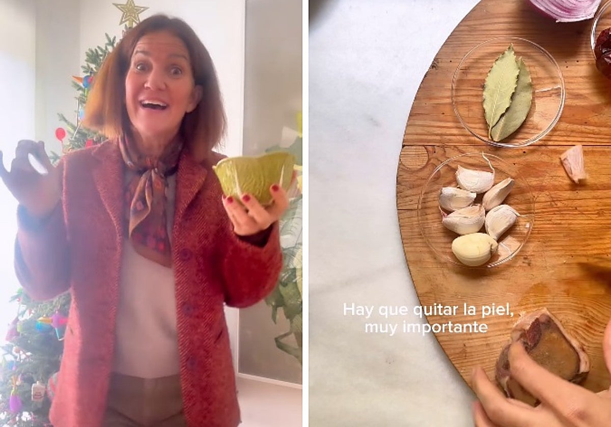 Samantha Vallejo-Nágera explica cómo cocinar caldo de jamón para que te salga muy sabroso: «Te pone el cuerpo en su sitio»