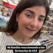 Una española que vive en Estados Unidos enseña a su familia lo que venden en las farmacias de allí: «Sus caras son un cuadro»