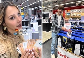 Unos argentinos en España muestran sorprendidos todo lo que pueden comprar con un sueldo medio: «Te dejo el precio»