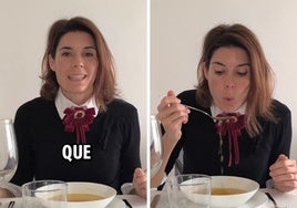 Una experta en protocolo avisa de los tres errores más típicos al comer sopa: «Hay que evitar...»