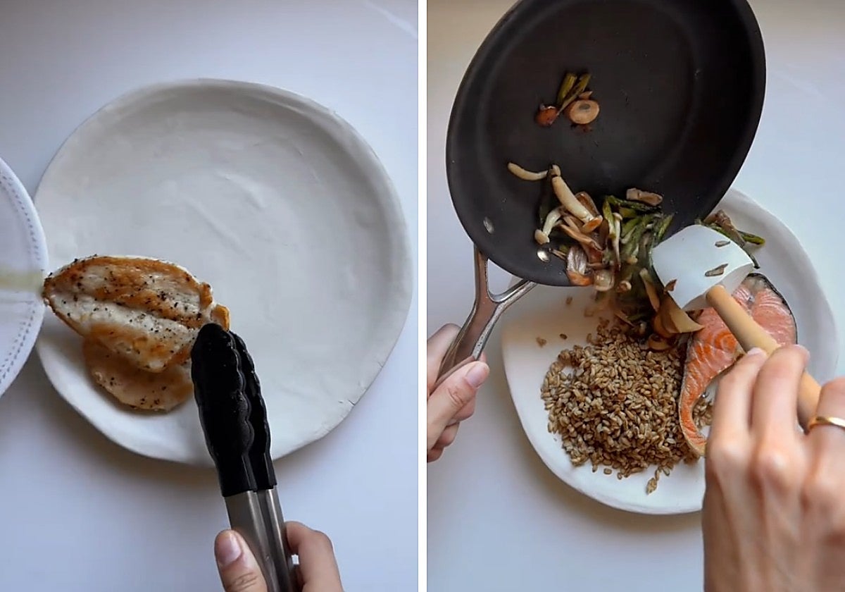 Una nutricionista explica el truco para crear plato nutritivos y saludables: «Muy fácil»