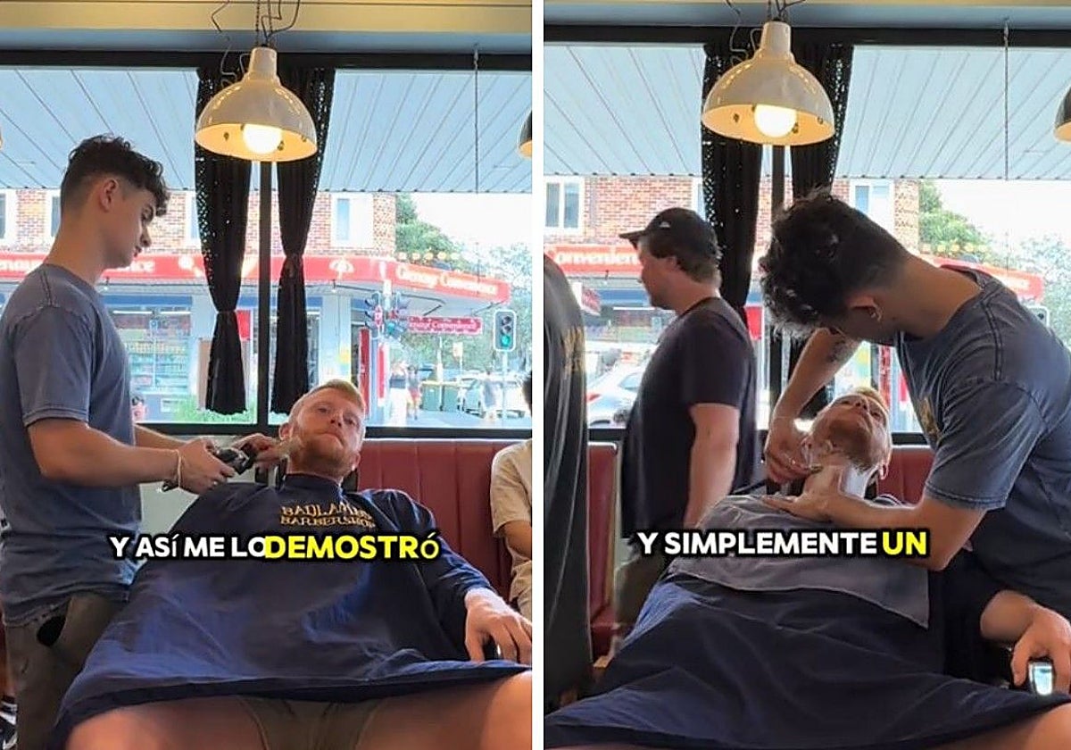 Zurdo, trabajando antes de que ese cliente le diera la alucinante propina