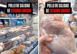 Un español en Estados Unidos, sin palabras al ver cómo son los filetes de pollo que se venden en los supermercados de allí: «Vaya tristeza»