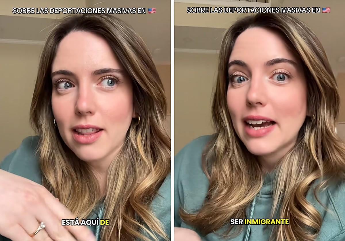 Una española en Estados Unidos cuenta la realidad de las deportaciones de inmigrantes de Trump: «Puedes tener tu opinión, pero...»