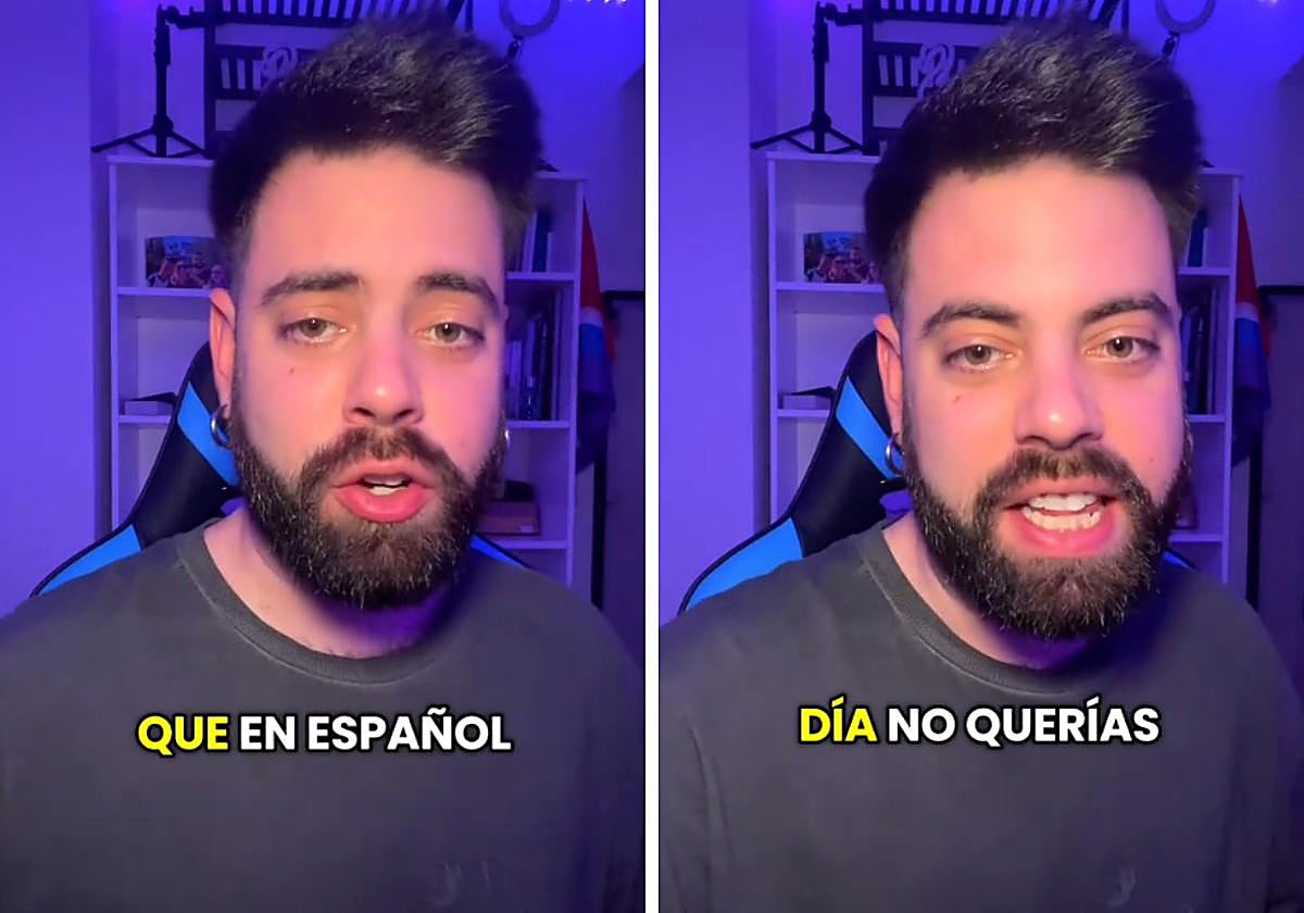 Un español menciona una expresión de nuestra lengua que es diferente según la zona del país en la que vivas: «En Málaga...»